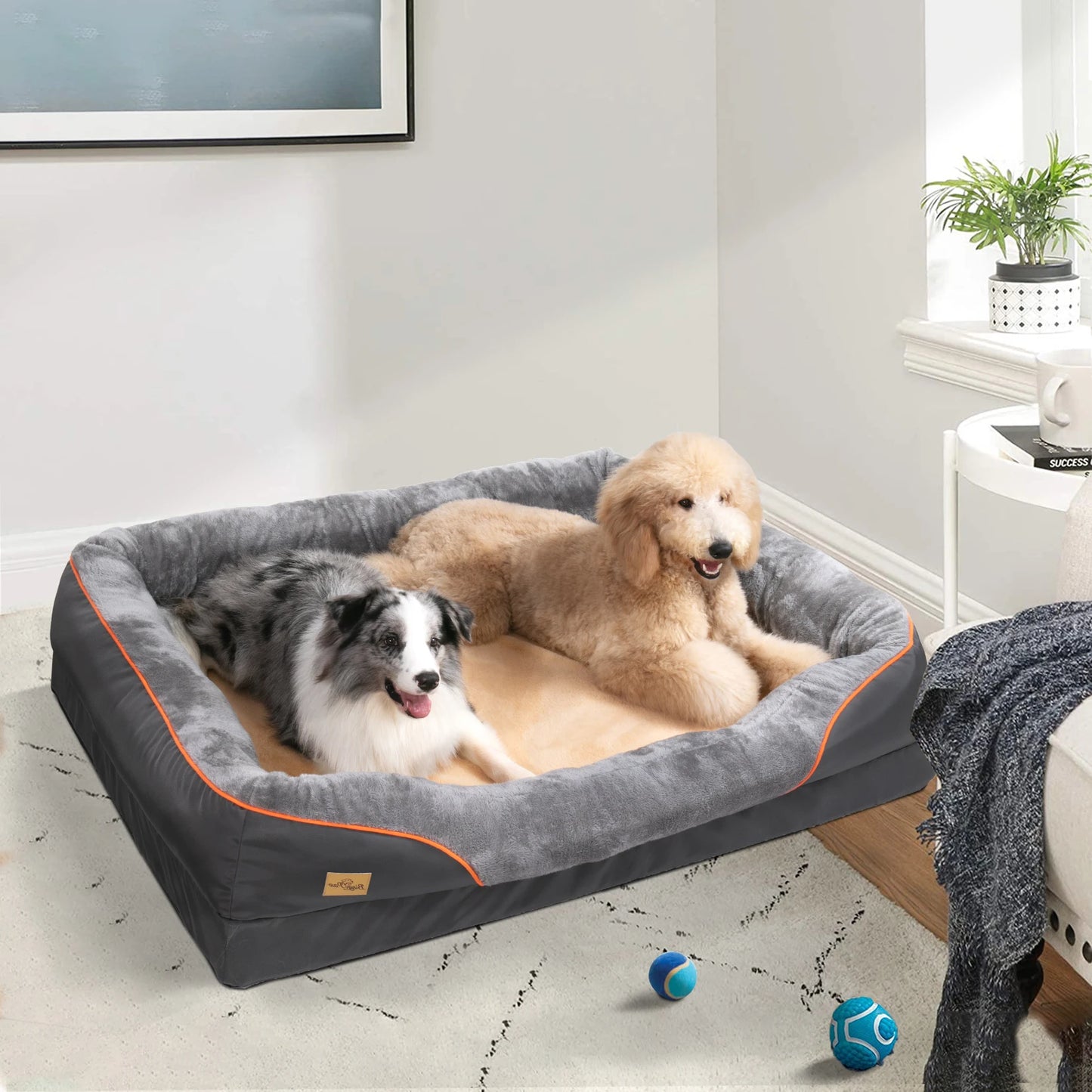 Impermeable coussin peluche
