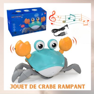 AudioCrabe™ | Jouet de crabe rampant
