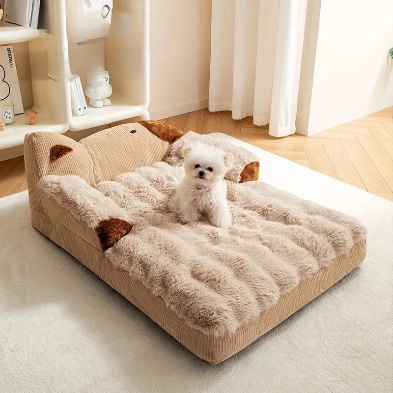 coussin chien déhoussable lavable durable confortable