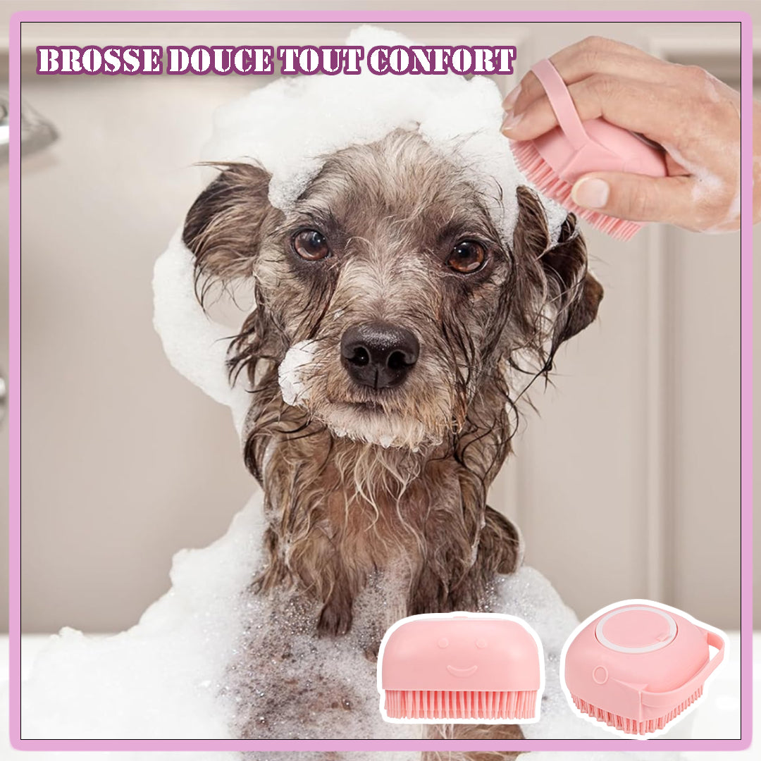 SoftBrush™, Brosse de bain pour chien